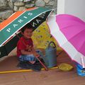 An umbrella house