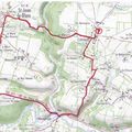 randonnée du 3 avril 2014 parcours 7,5 km lenault - st jean le blanc