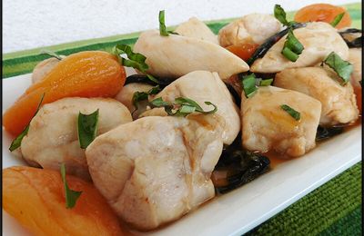 AIGUILLETTES DE POULET AUX ABRICOTS [#POULET #CHICKEN #FAITMAISON #RECETTEDUJOUR #LUNDI]