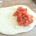 Cheese Naans Fromage & Tomates Basilic