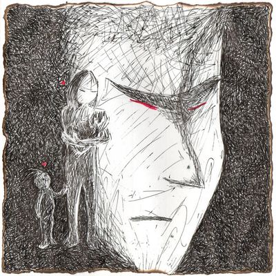 Acte 2, scène 6 : sordide ambiance "familiale"