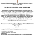 Jadwiga Hortensja Dabrowska - pozegnanie