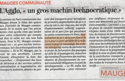 Beaupreau en Mauges Gros machin technocratique...!