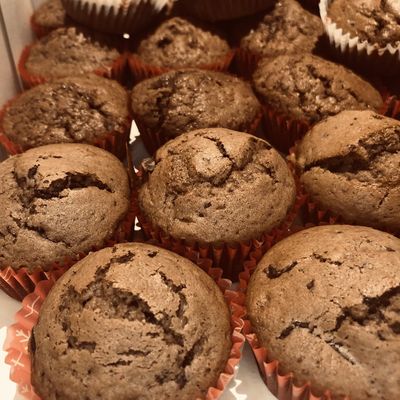 Muffin double chocolat 