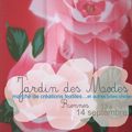 Jardin des modes: le retour