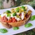 ...Tartine gourmande avec une burrata fait maison en version rapide, astuce, express... (Cathytutu)