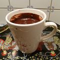 Cake au chocolat en mug 