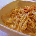 Linguine, bisque et homard ... ou comment partir chargée comme un baudet pour un week-end de trois jours!