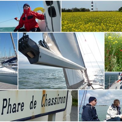 Première sortie de saison, essai des nouvelles voiles - Mai 2016