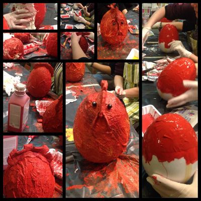 L'atelier de ce soir chez Artéthic...