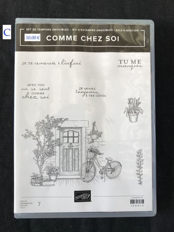 Sets de Tampons et Tampons à la pièce de A à G