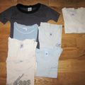 [vendu] Lot 7 hauts PETIT BATEAU 4 ans garçon 14 euros