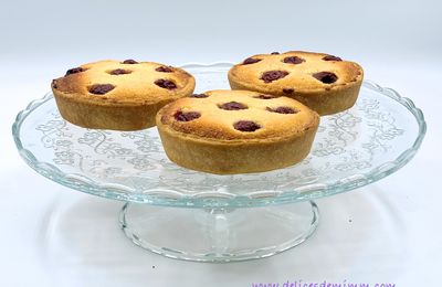 Tartelettes à la frangipane et aux cerises