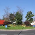 Rond-point à Saint-Leu-la Foret