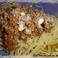 Spaghetti à la bolognaise