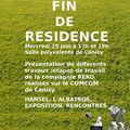 Mercredi 25 juin - restitution salle polyvalente de Canisy- à 17h et 19h