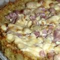 Tarte croustillante à la pomme de terre