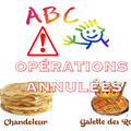 Opérations Annulées - Galettes des rois et Crêpes