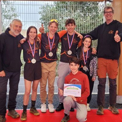 Le Collège le Calavon Vice-Champion de France  UNSS 2025 de Duathlon-Run&Bike