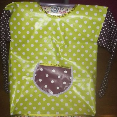 Un tablier d'artiste ...