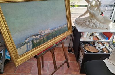 Restauration de tableaux à Uzès