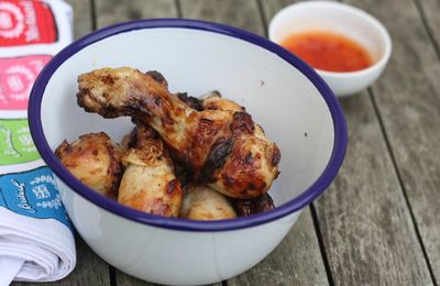 Pilons de poulet dorés, parfumés et faciles à l'Actifry