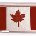 Drapeau canadien un peu fantaisiste