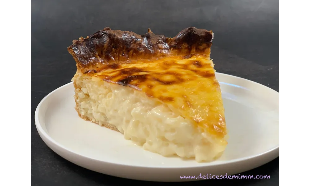 Tarte au riz comme à Verviers
