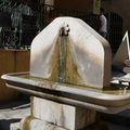 Fontaines et lavoirs à Lucéram, dans les Alpes Maritimes