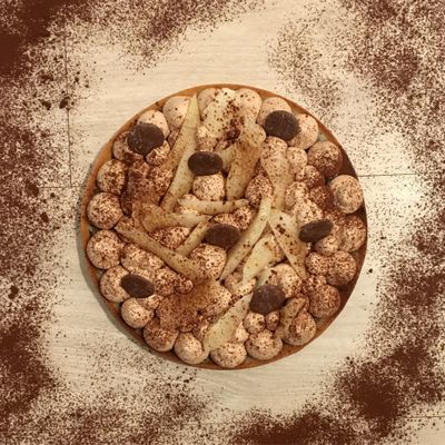 Tarte poire chocolat au lait