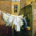 D pour détachage, L linge blanc