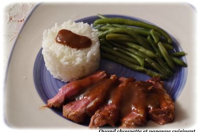 MAGRET SAUCE CANARD LAQUE