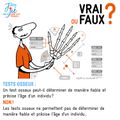 Question: Un test osseux peut-il déterminer de manière fiable et précise l’âge d’un individu ?