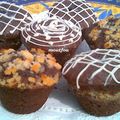Muffins chocolat-noix de coco
