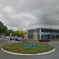 Rond-point à Palmerston North (Nouvelle-Zélande)