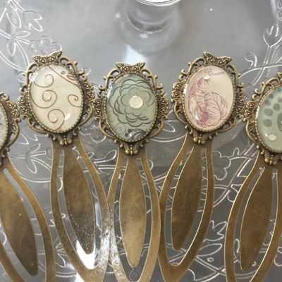 Marque page en résine