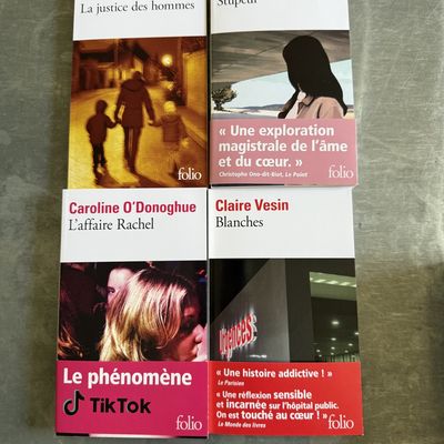 Livres 2025 - Trophée Folio ELLE
