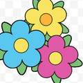 ==>une   belle déco de jardin avec cette vivace colorée!