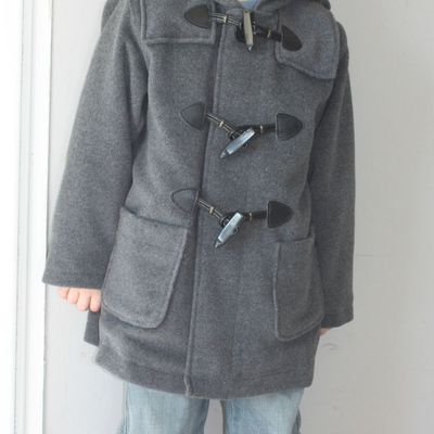 Duffle coat et brandebourg
