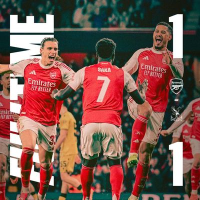 Arsenal arrache sa qualification aux tirs au but face à Crystal Palace 