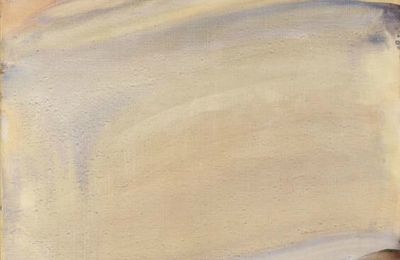Olivier Debré (1920-1999), Loire grise légère, Touraine, 1987 