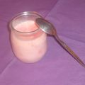 Panna cotta à la fraise/chocolat blanc, soupçon de rose et de citron