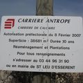  La carrière ANTROPE St Leu D'Esserent " APPIA "