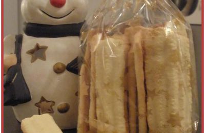 Biscuits de Noël : Spritz aux amandes