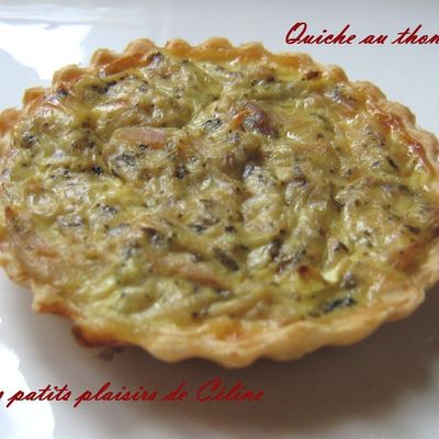 Quiche au thon
