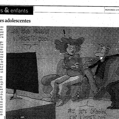 Nourritures adolescentes