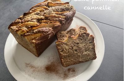 Cake pommes / cannelle 