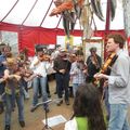 Le Ploun fiddle band au Salon du livre "Contes et légendes" de Botmeur (Finistère) le 26 avril 2015 (1)
