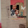 2 pages vintage & sujet 7 BOM 