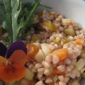 Salade de sarrasin et petits légumes
